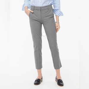 J. Crew Factory Slim cropped Ruby pant in stretch twill.